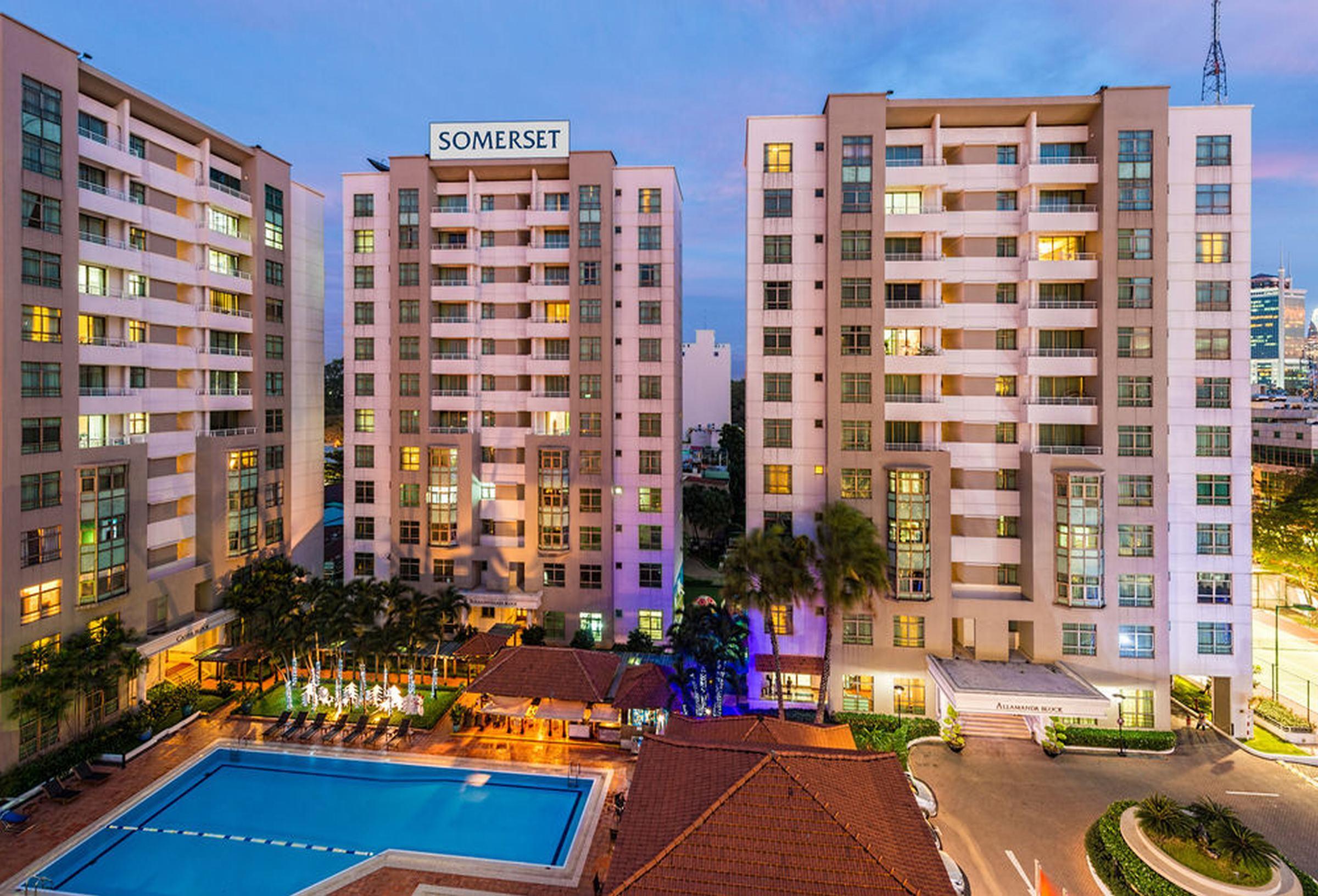 Somerset Ho-Chi-Minh-Stadt Exterior foto Somerset Residences